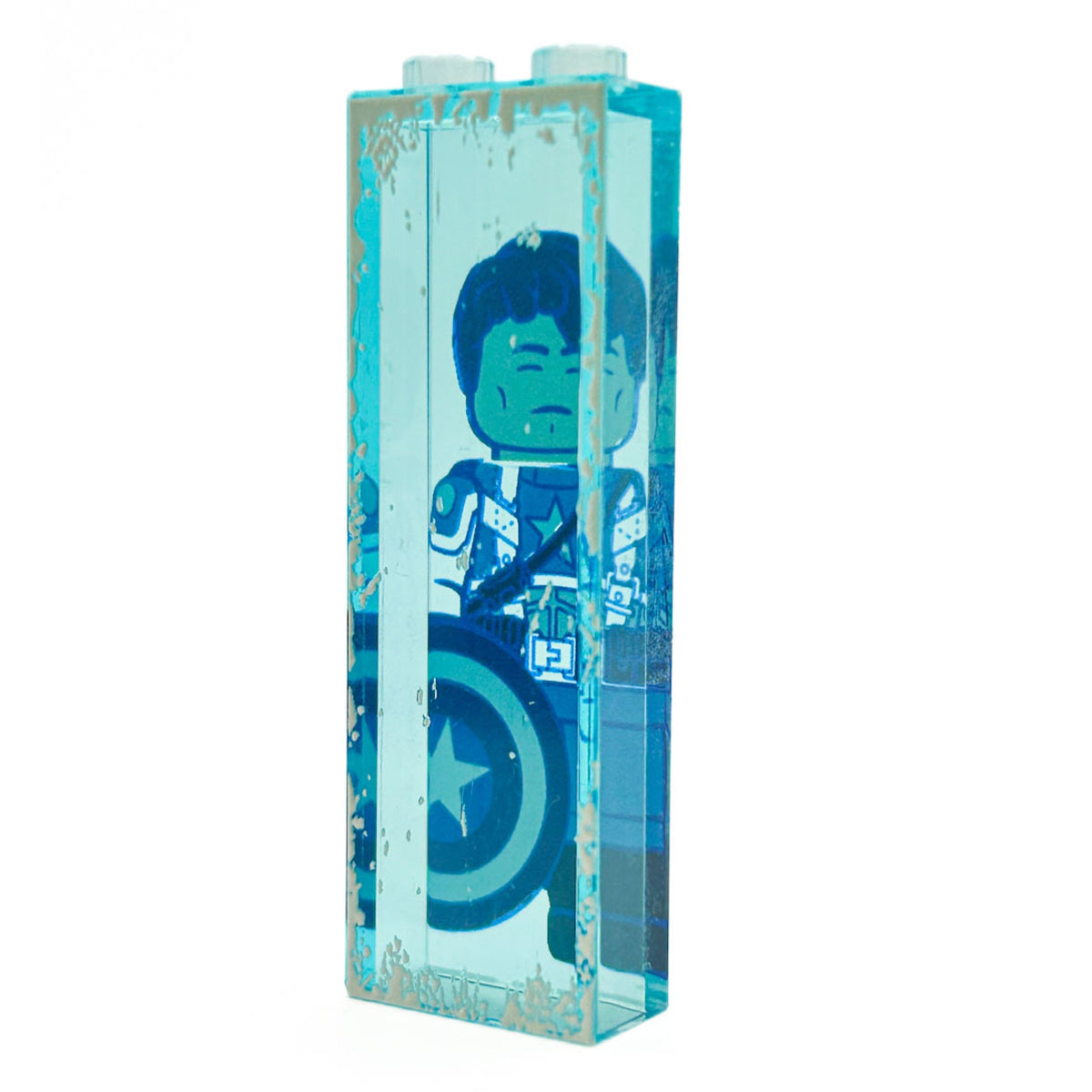Capsicles - Frozen in Ice (1x2x5 Brick) B3 Customs
