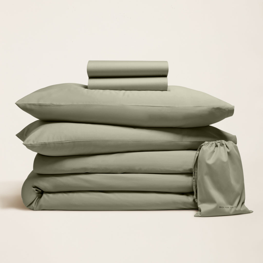 Luxe Australian Sateen Bedding Bundle Italic