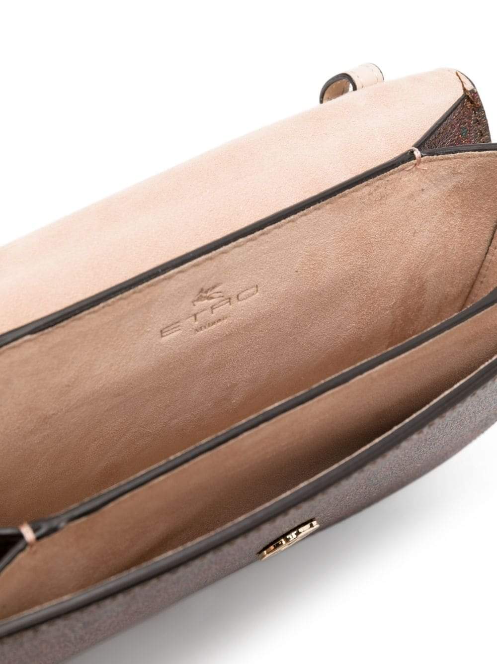 Etro Women Shoulder Bag With Paisley Print Panels