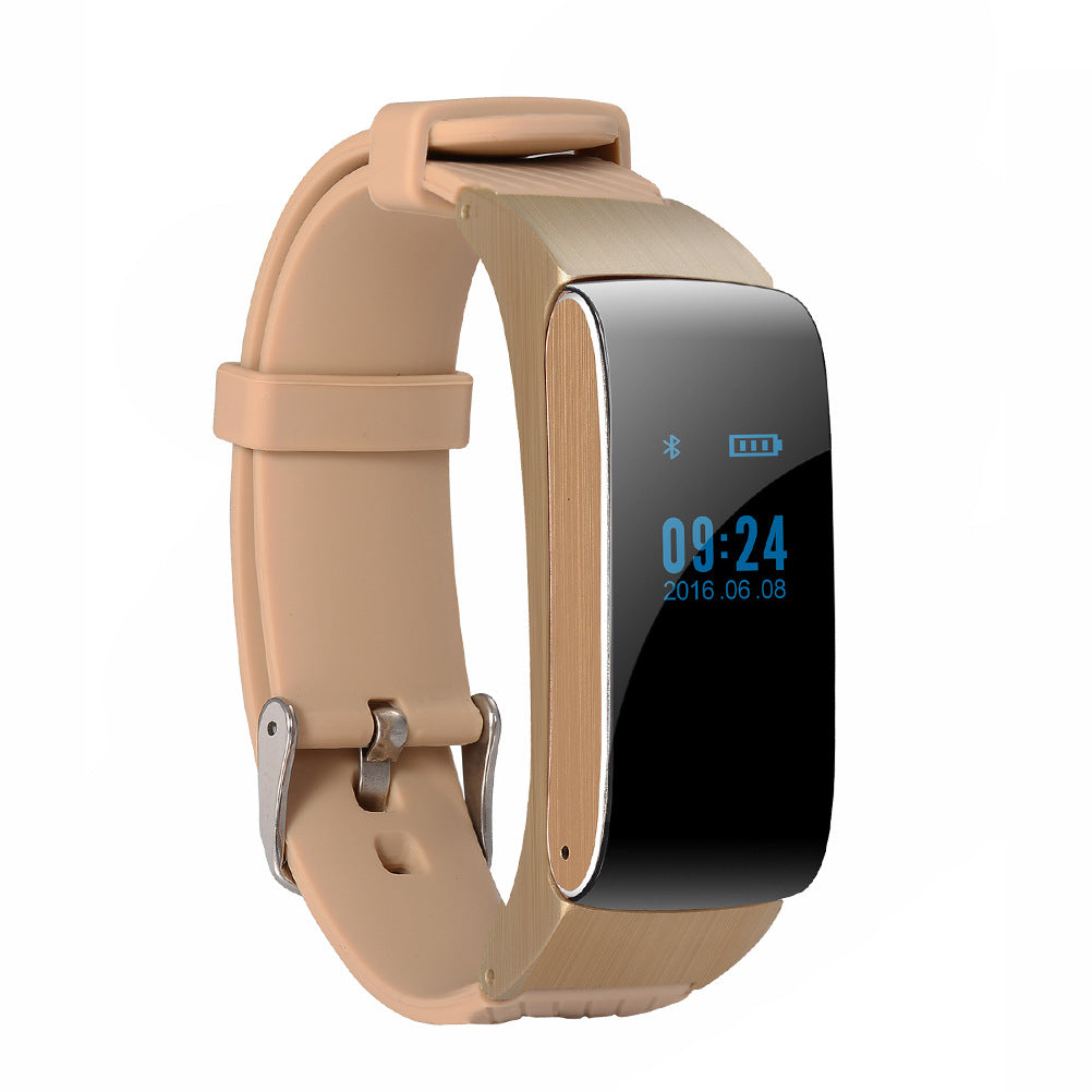 DF22 smart bracelet multi-function Bluetooth headset call touch screen health monitoring sports step