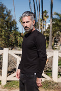 Clearance Men's Bamboo Viscose/Organic Cotton Long Sleeve T-Shirt Spun Bamboo