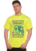 Brands Hatch Men's Bamboo Viscose/Organic Cotton Short Sleeve Graphic T-Shirt Spun Bamboo