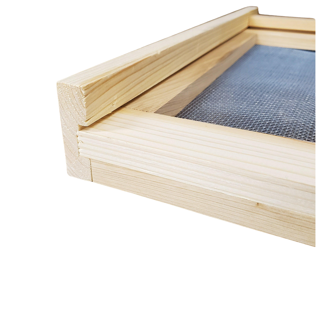 8 Frame Cypress Screened Bottom Board Foxhound Bee Company