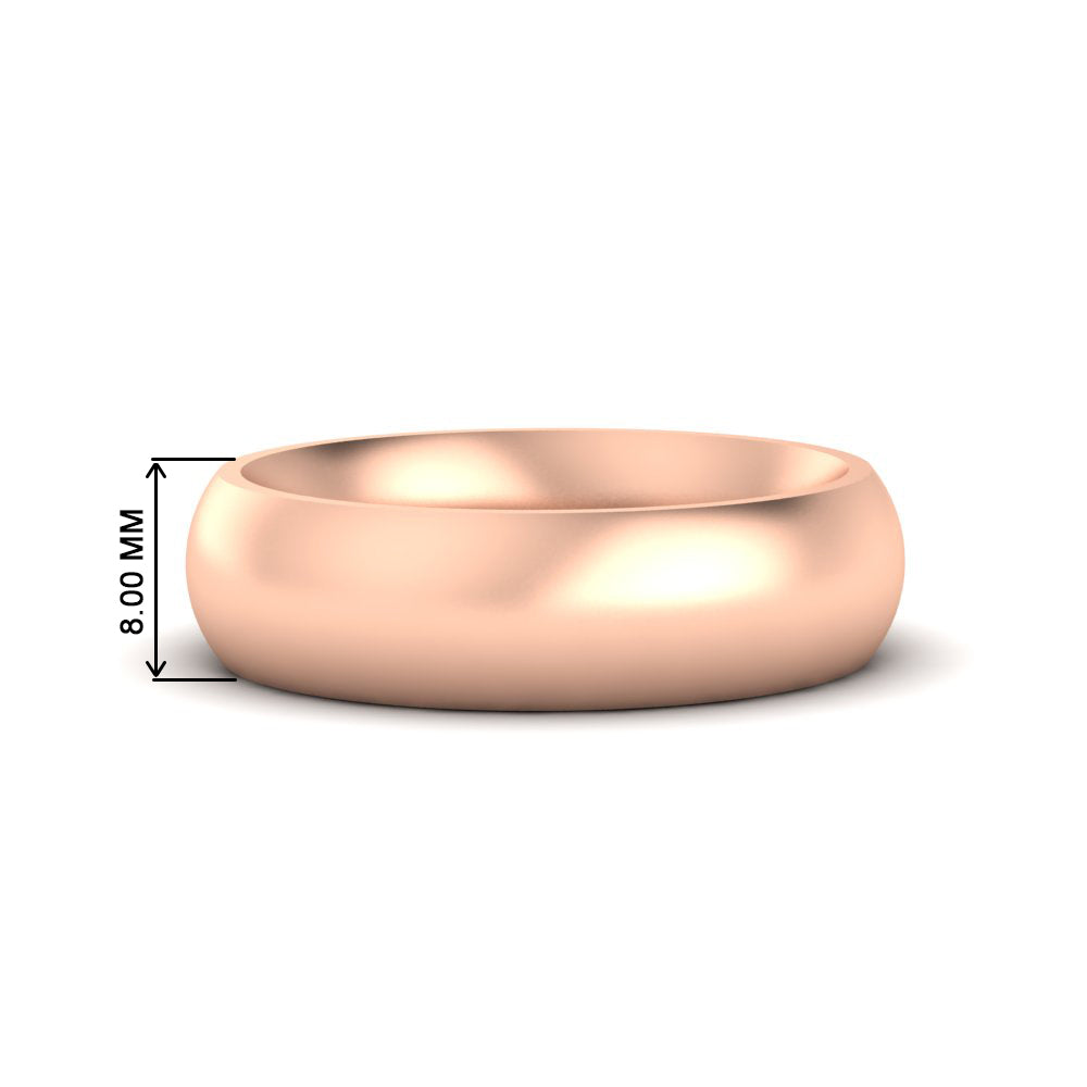 Minimalist Mens Wedding Band