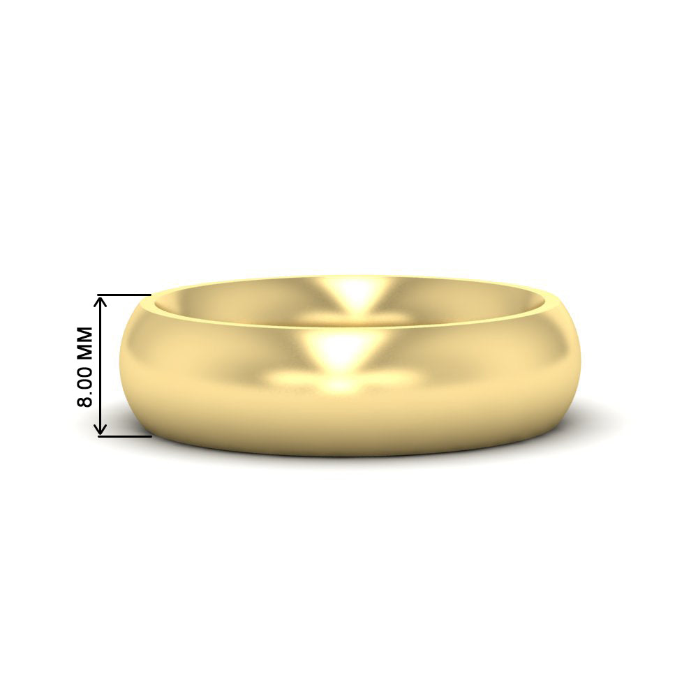 Minimalist Mens Wedding Band