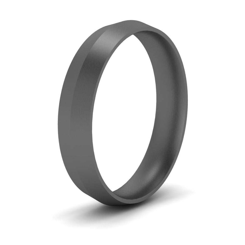 Comfort Fit Knife Edge Mens Band
