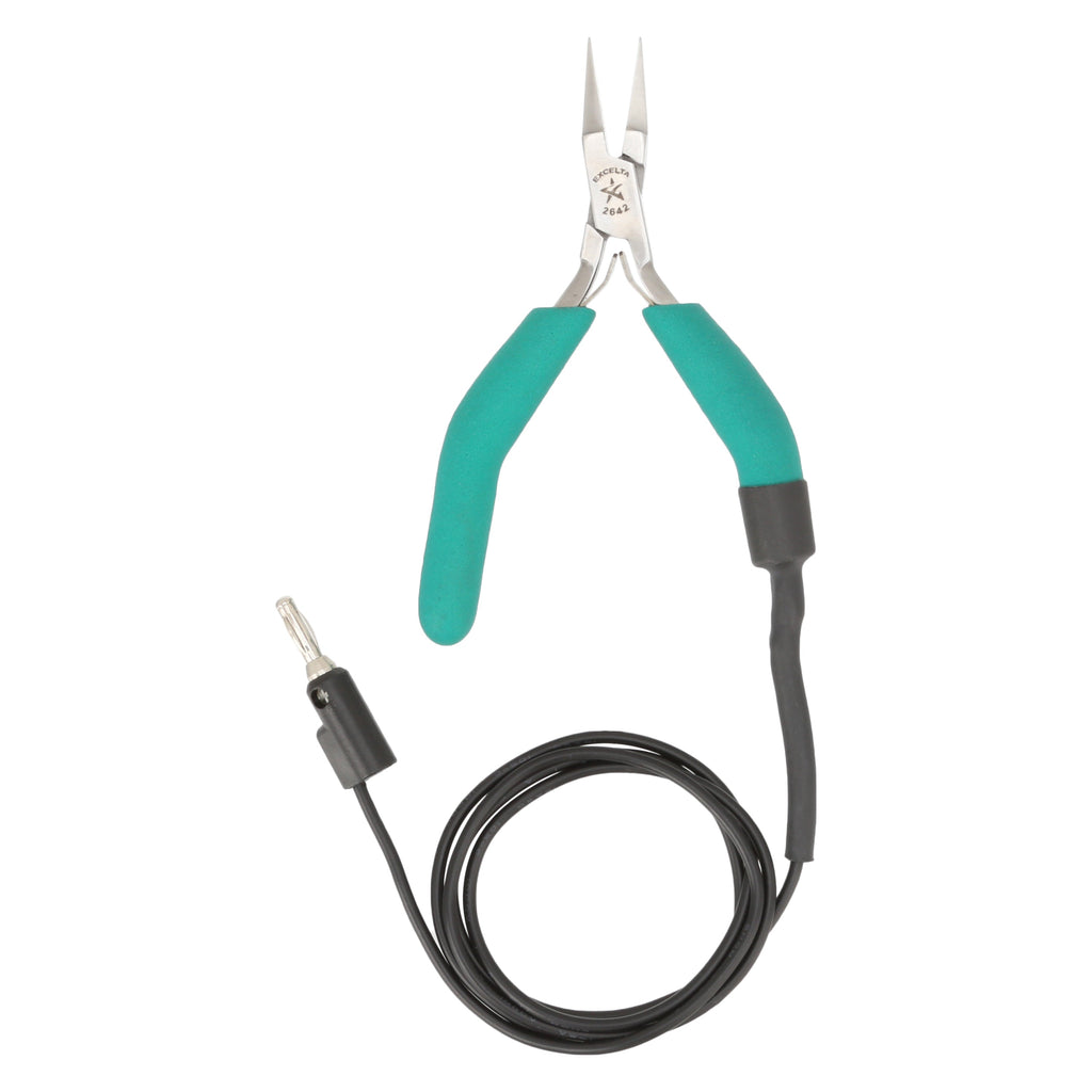Grounded Flat Nose Pliers for Permanent Jewelry
