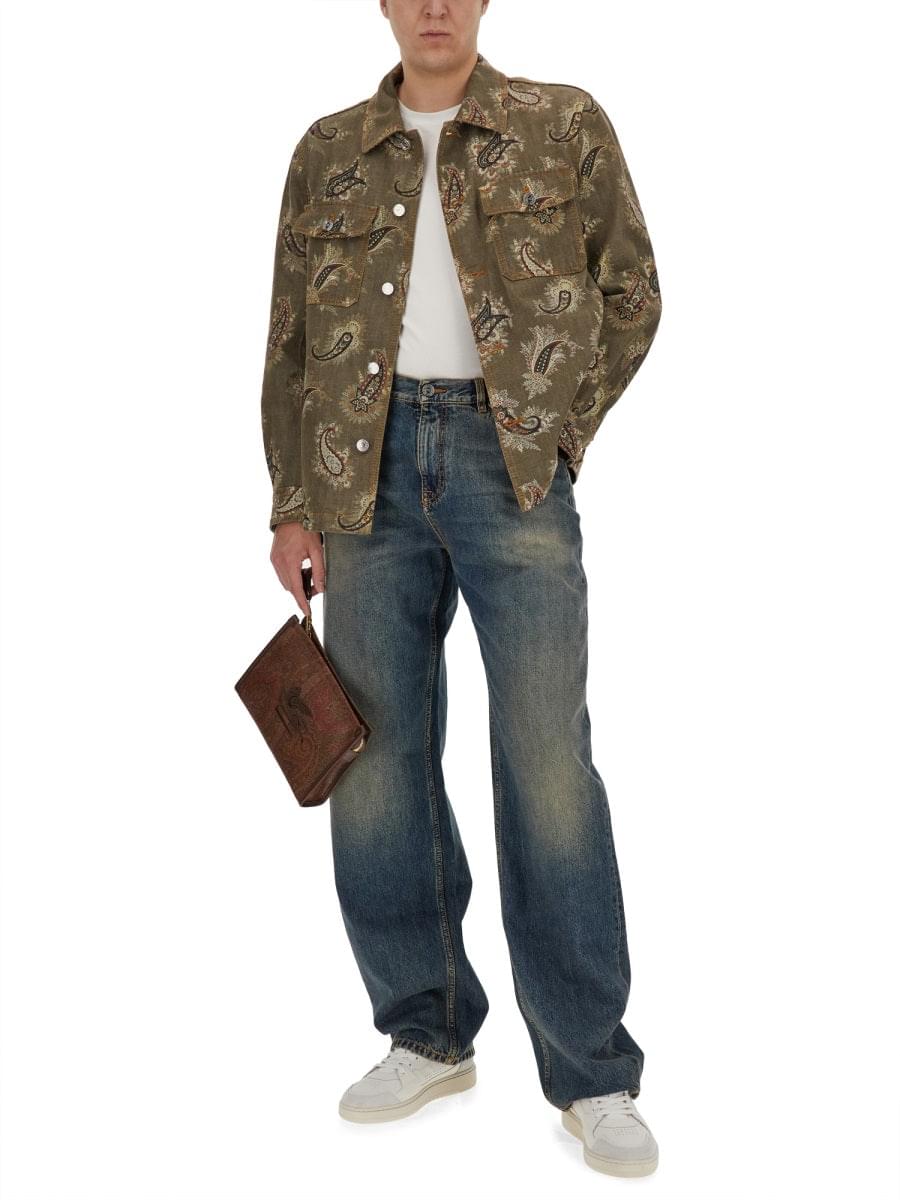 Etro Men Jeans In Denim