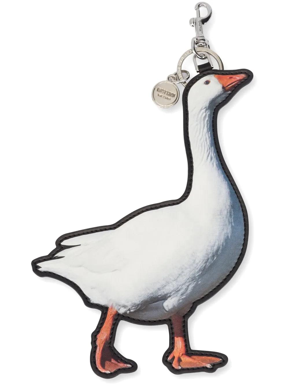 Moschino Women Pouch With Goose Motif