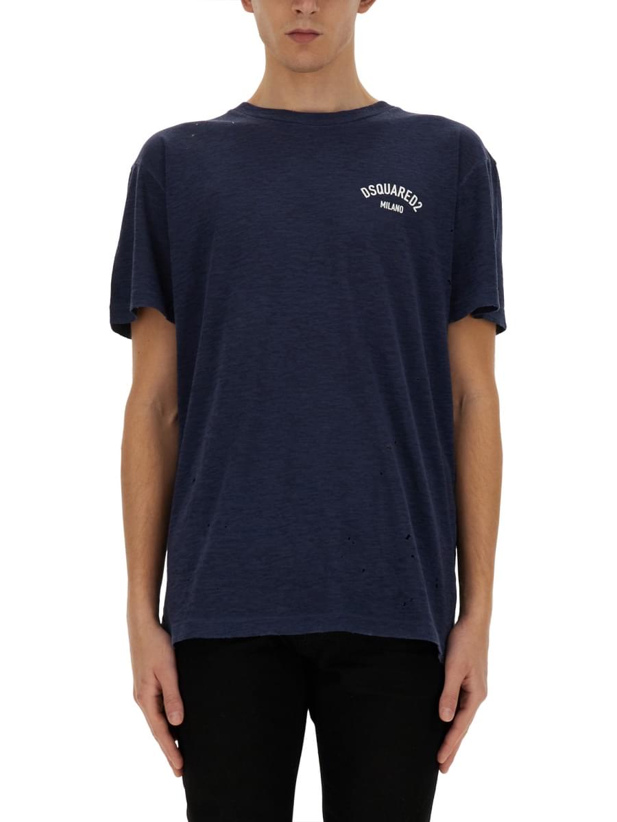 Dsquared Men T-Shirt With Logo