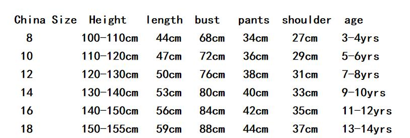 Artificial silk Children's pajamas