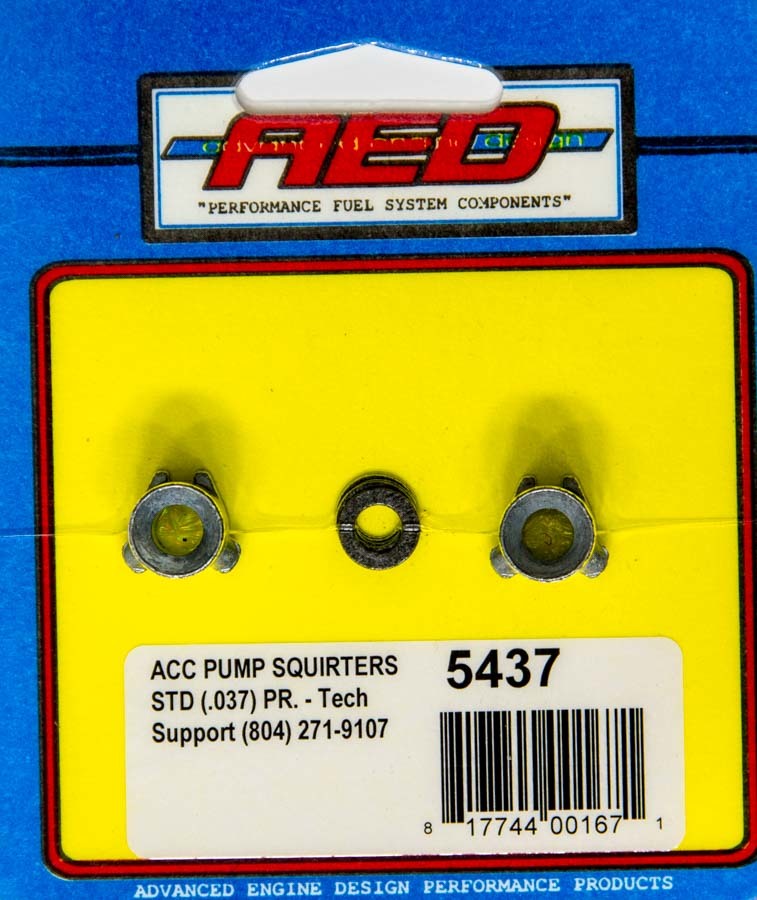 .037in Accelerator Pump Squirters - 5437 Vinyasa Automotive