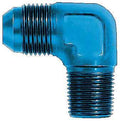 Adapter Fitting 90 Deg Alum #8 to 1/2 NPT - FBM2038 Vinyasa Automotive
