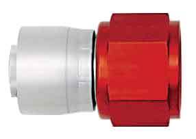 #4 Str 37 Deg JIC Crimp Swivel Fitting - FBM4211 Vinyasa Automotive