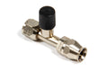 Straight -8 Hose End w/Charge Port - FCE1813 Vinyasa Automotive