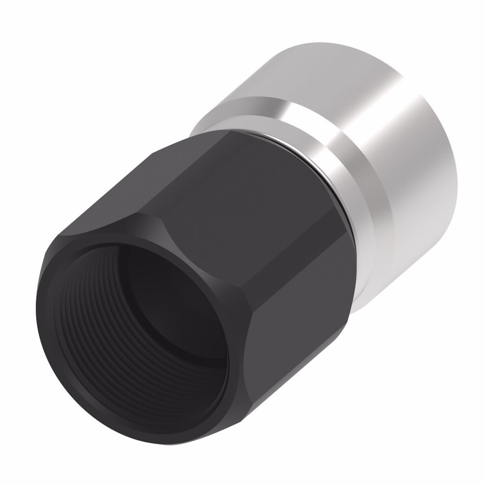 16an StreetLite Crimp Fitting Straight - FCL4216 Vinyasa Automotive