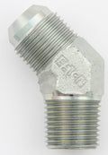 45 Male Elbow #8 To 3/8 Npt Steel Fitting - FCM2590 Vinyasa Automotive