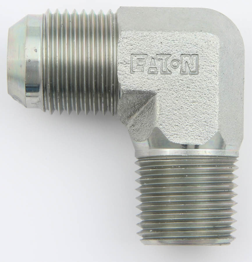 90 Male Elbow #8 To 3/4 Npt Steel Fitting - FCM2629 Vinyasa Automotive
