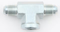 Stl Tee 1/8npt female to #4an Fitting - FCM2882 Vinyasa Automotive