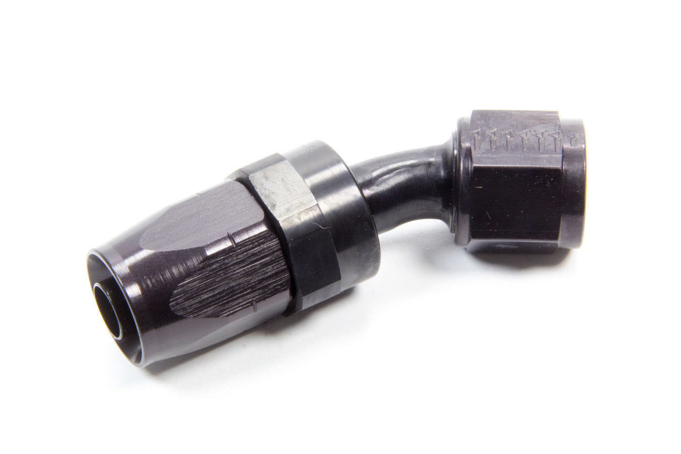 #8 30 Deg Hose End Black - FCM4473 Vinyasa Automotive