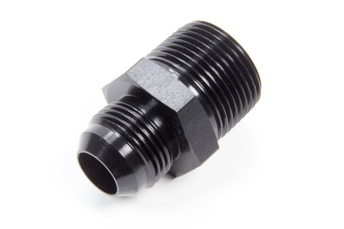 #12 to 1npt Pipe Alum Adapter Black - FCM5014 Vinyasa Automotive