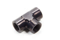 Alum Female Pipe Tee 3/8in Black - FCM5152 Vinyasa Automotive