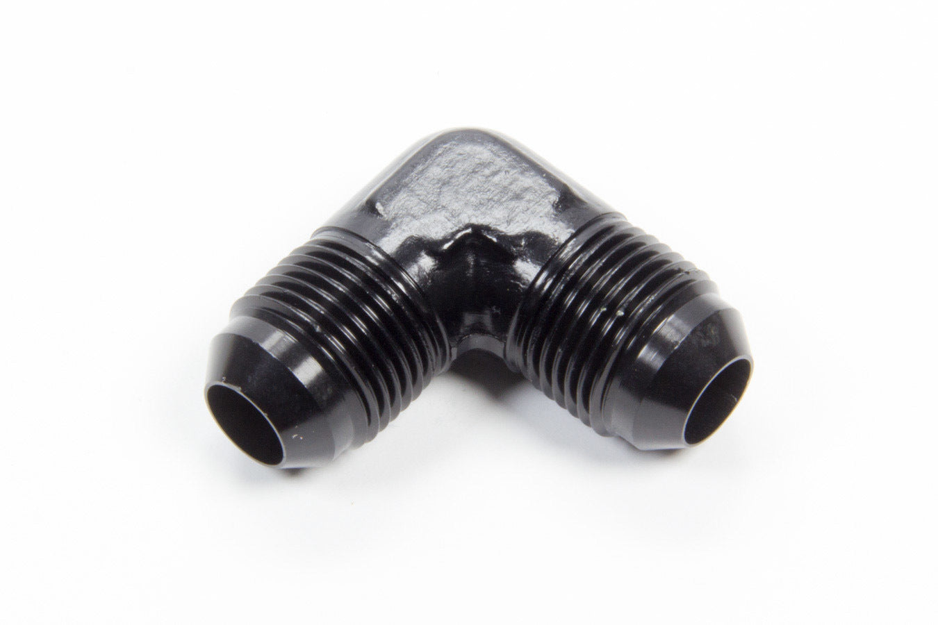 #8 Flare 90 Deg Elbow Union Black - FCM5190 Vinyasa Automotive