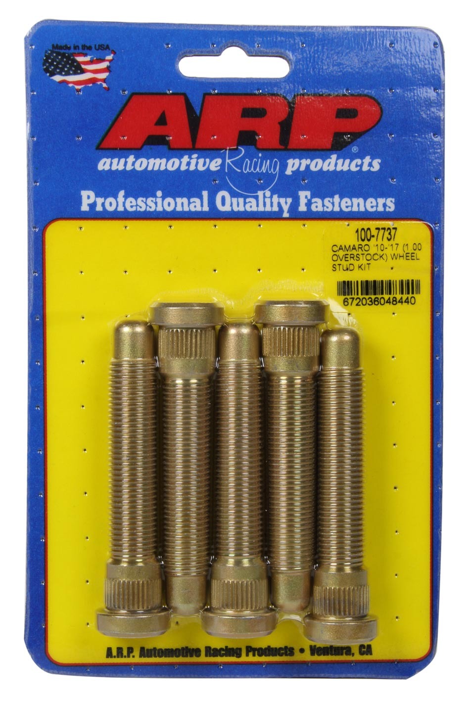 14mm Wheel Stud Kit 5pk 10-17 Camaro - 1007737 Vinyasa Automotive