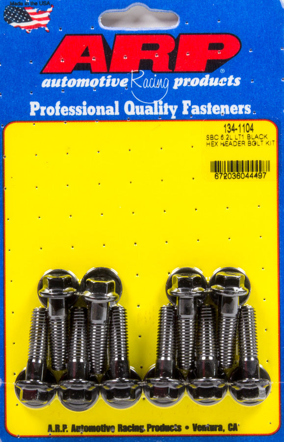Header Bolt Kit - GM LT1 6.2L 6pt - 1341104 Vinyasa Automotive