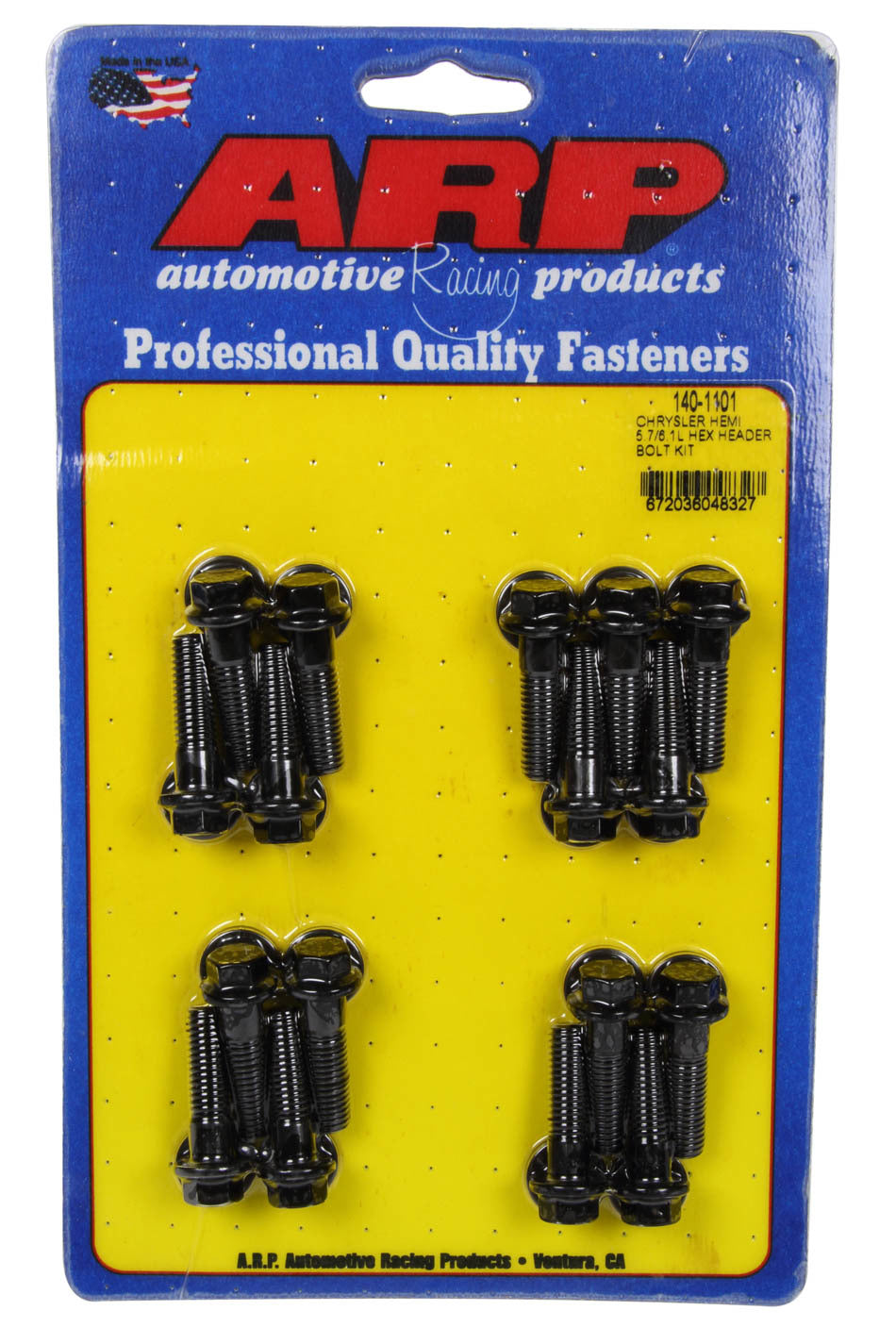 Exhaust Header Bolt Kit Chrysler 5.7L/6.1L Hemi - 1401101 Vinyasa Automotive