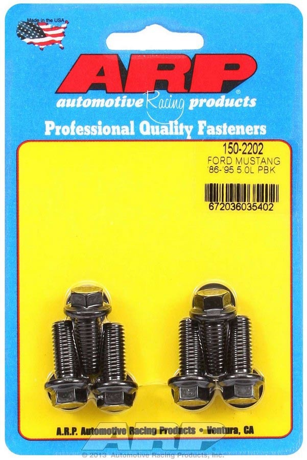 Ford Pressure Plate Bolt Kit - 86-95 Mustang - 1502202 Vinyasa Automotive