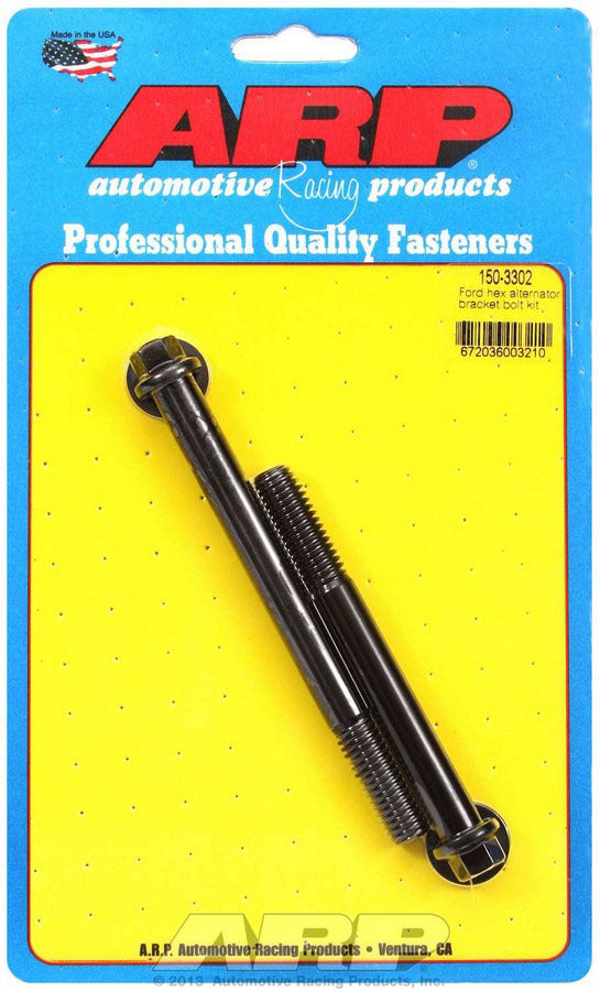 Ford Alternator Bracket Bolt Kit - 6pt. - 1503302 Vinyasa Automotive