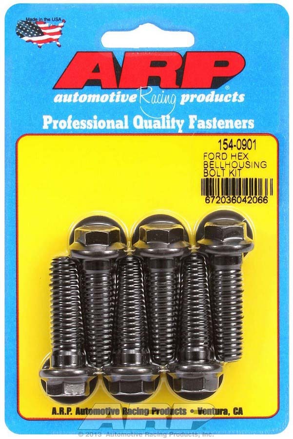 Bellhousing Bolt Kit - 6pt. Ford - 1540901 Vinyasa Automotive