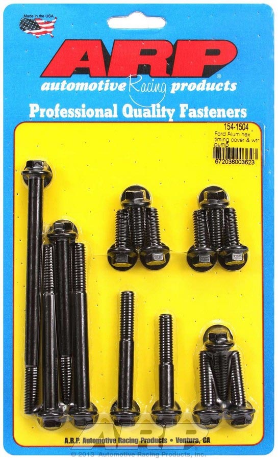 SBF Timing Cover & Water Pump Bolt Kit - 1541504 Vinyasa Automotive