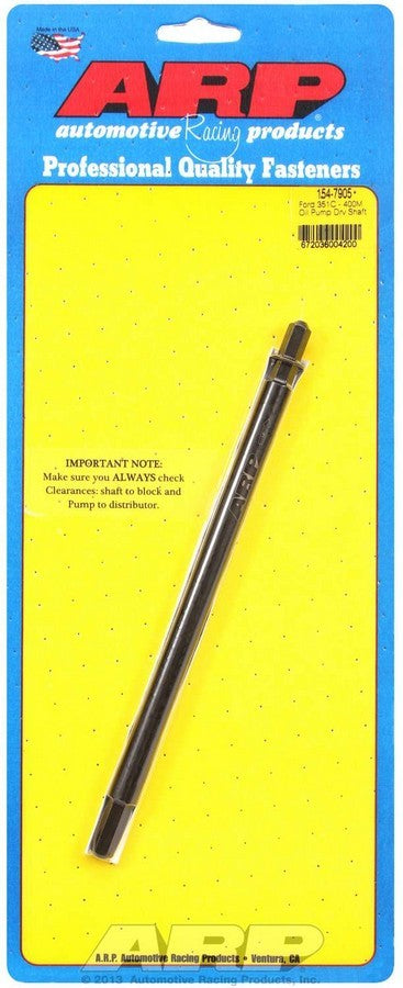 SBF Oil Pump Driveshaft - 1547905 Vinyasa Automotive