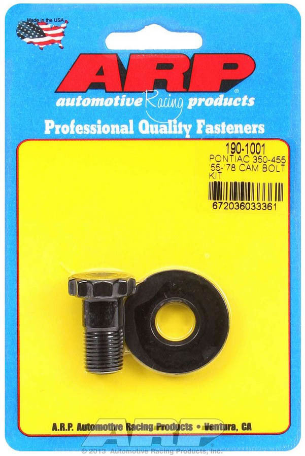Pontiac Cam Bolt Kit - Fits 350-455 - 1901001 Vinyasa Automotive