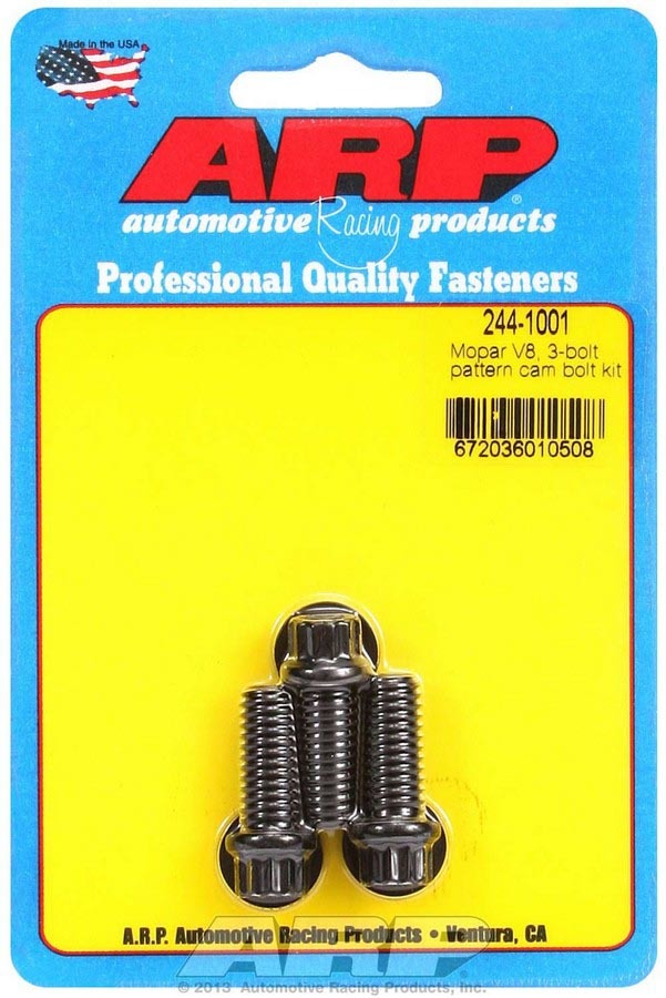 Mopar Cam Bolt Kit - V8 3-Bolt - 2441001 Vinyasa Automotive