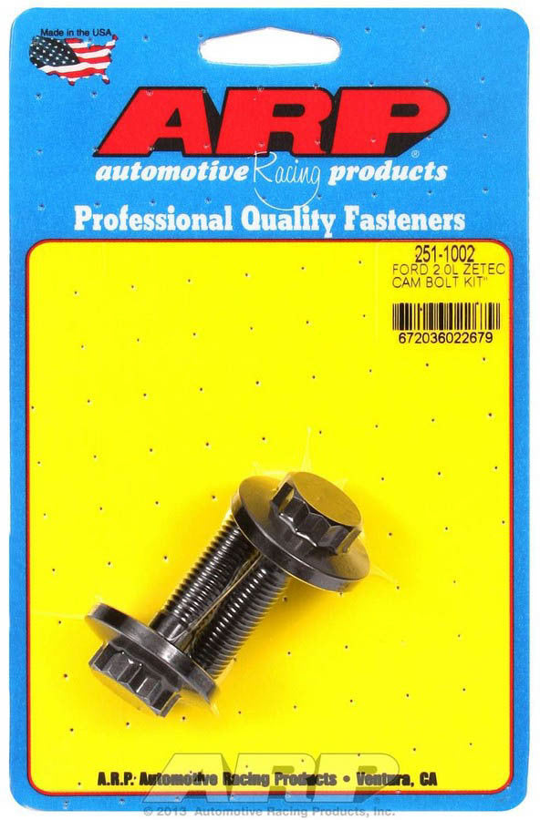 Cam Bolt Kit - Ford Zetec 2.0L - 2511002 Vinyasa Automotive