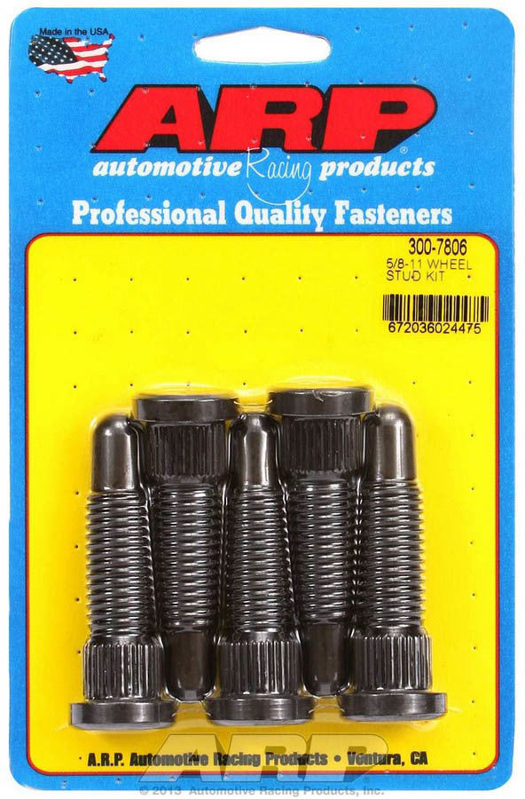 Nascar Wheel Stud Kit 2.650 UHL (5) - 3007806 Vinyasa Automotive