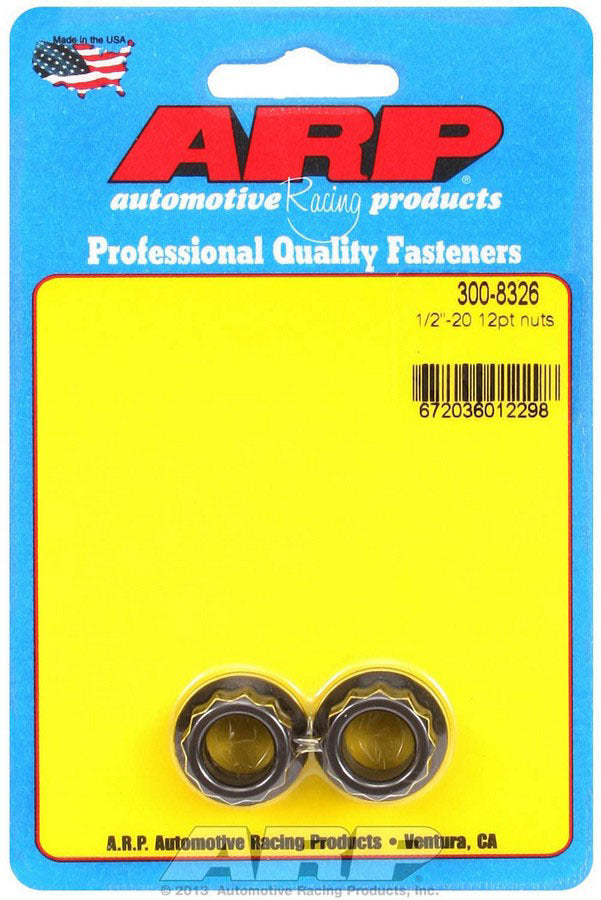 1/2-20 12pt. Nut (2pk) - 3008326 Vinyasa Automotive