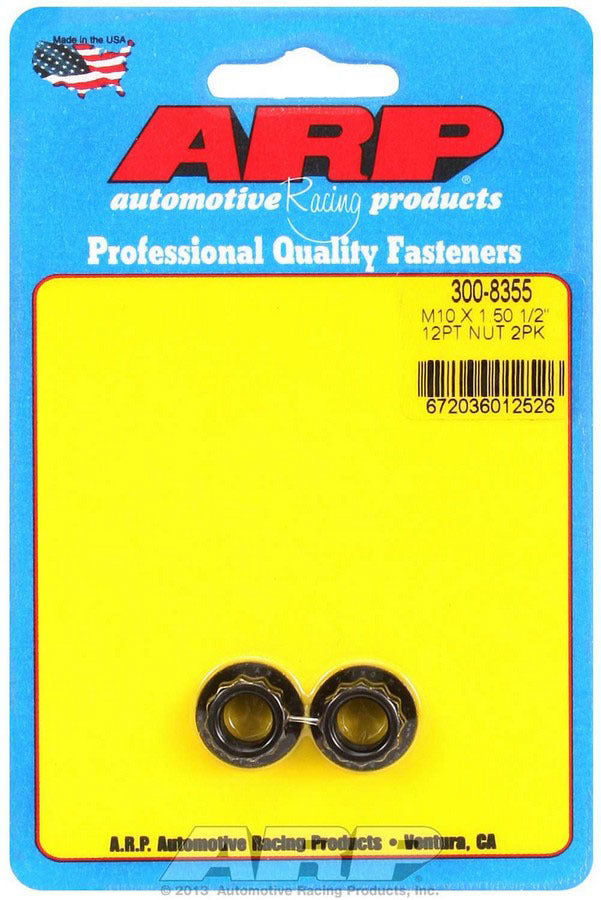 Nut- 12pt 10mm X 1.50 2pk - 3008355 Vinyasa Automotive