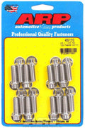 S/S Header Bolt Kit - 3/8 x 1.00 UHL (16) - 4001210 Vinyasa Automotive