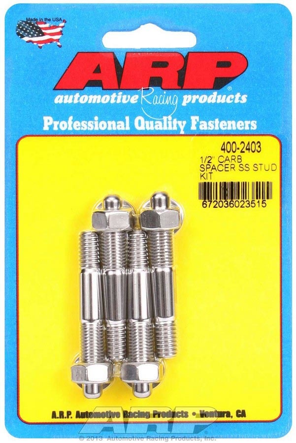 S/S Carburetor Stud Kit 5/16in x 2.225in OAL - 4002403 Vinyasa Automotive