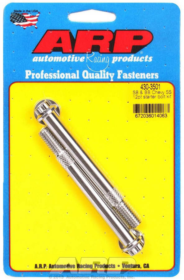 S/S Starter Bolt Kit 12pt. - 4303501 Vinyasa Automotive