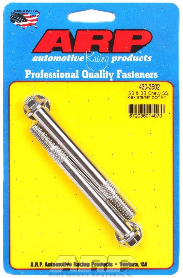 S/S Starter Bolt Kit 6pt. - 4303502 Vinyasa Automotive