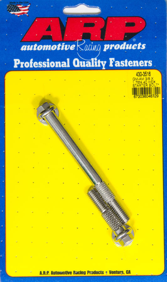 S/S Starter 6pt Bolt Kit 3/8-16 x 4.400 UHL - 4303516 Vinyasa Automotive