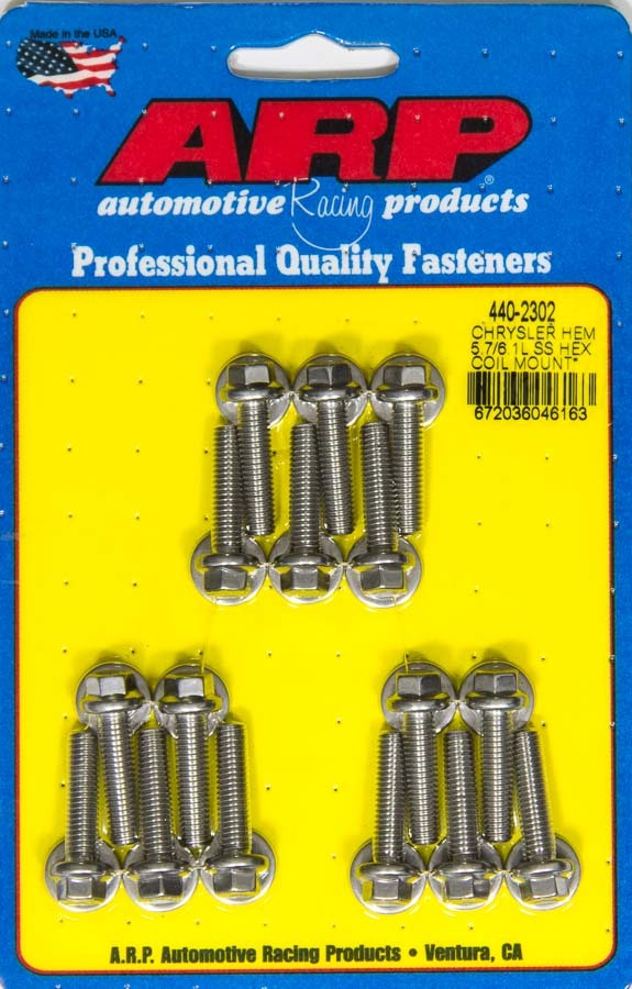 Coil Bracket Bolt Kit 6pt Mopar 5.7/6.1L Hemi - 4402302 Vinyasa Automotive