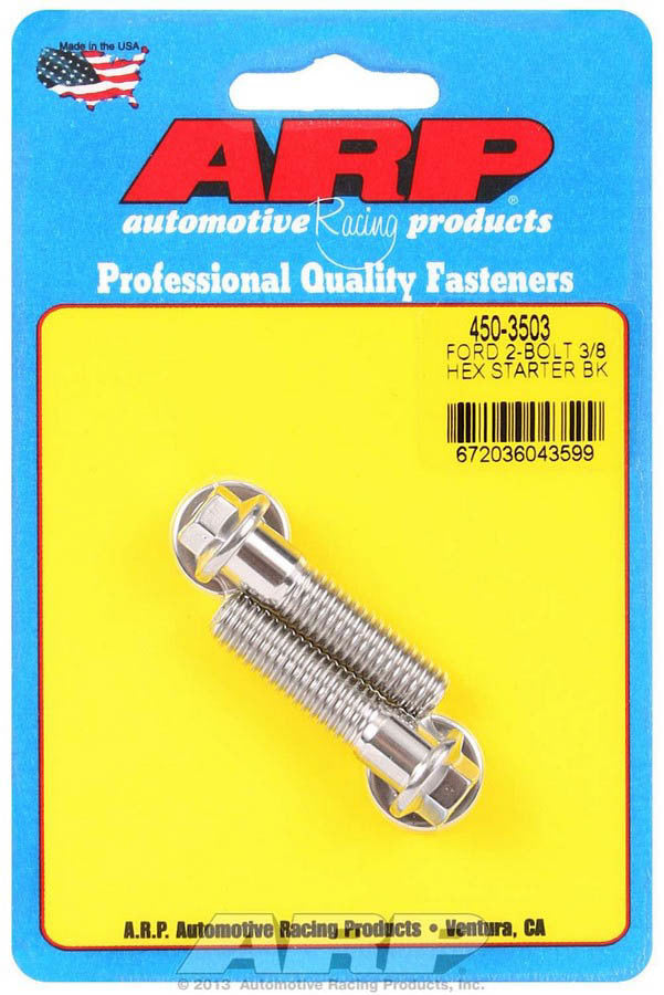 Starter Bolt Kit SS Hex Ford - 4503503 Vinyasa Automotive