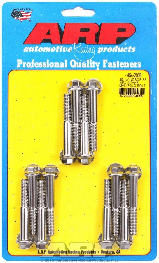 SBF Intake Bolt Kit - 4542003 Vinyasa Automotive