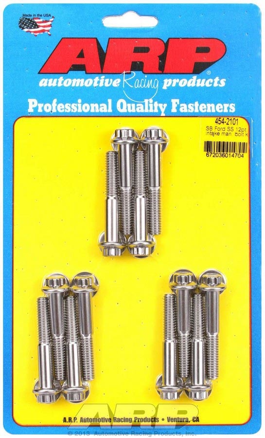 SBF S/S Intake Bolt Kit 12pt. - 4542101 Vinyasa Automotive